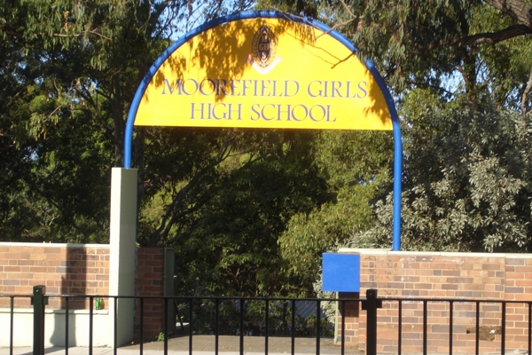 Trường Trung Học Moorefield Girls High School  New South Wales, Úc