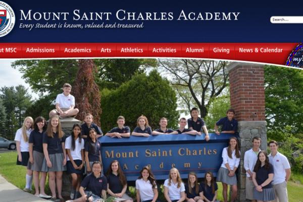 Rhode Island - Trường Trung Học Mount Saint Charles Academy - USA